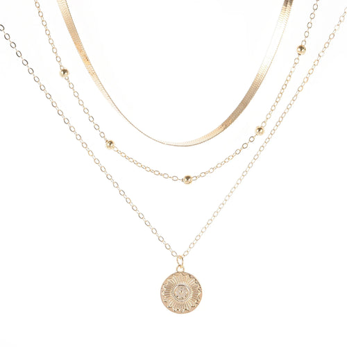 2023 Boho Necklaces & Pendants Vintage Multilayer Choker Necklace