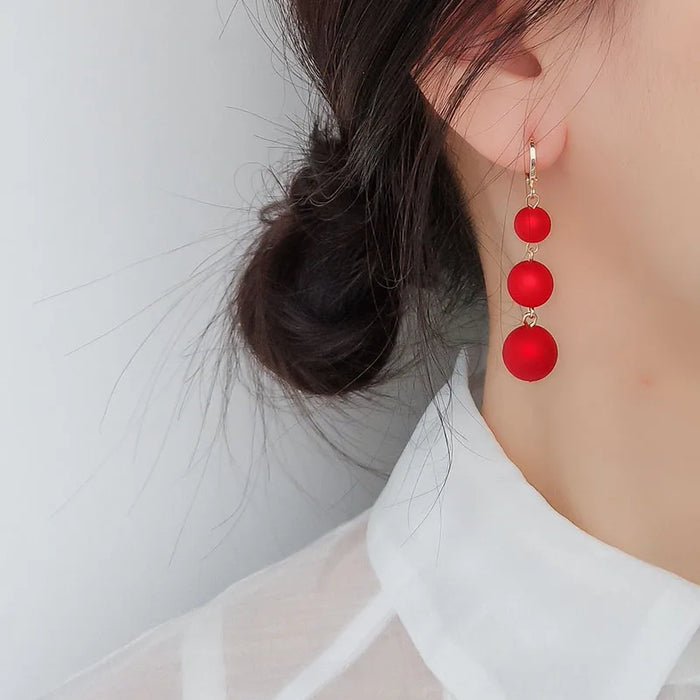 Boucles d’Oreilles Perles Irrégulières – Élégance Naturelle & Design Moderne