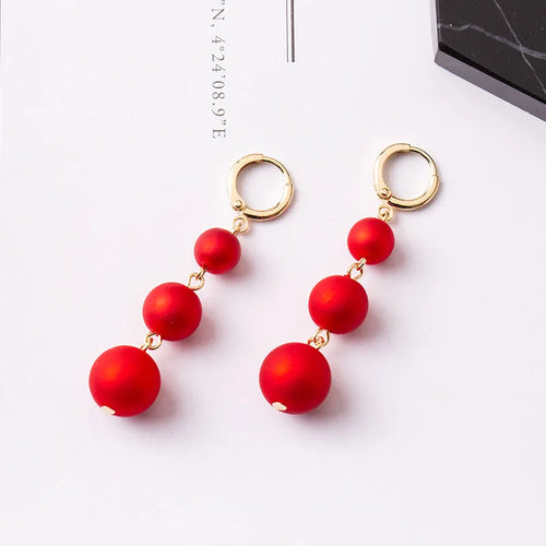 Boucles d’Oreilles Perles Irrégulières – Élégance Naturelle & Design Moderne