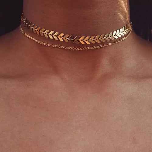 2023 Boho Necklaces & Pendants Vintage Multilayer Choker Necklace