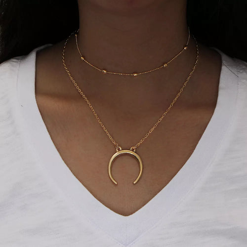 2023 Boho Necklaces & Pendants Vintage Multilayer Choker Necklace