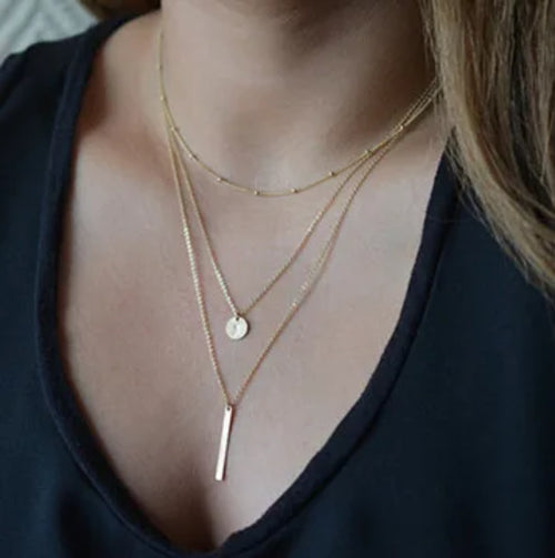 2023 Boho Necklaces & Pendants Vintage Multilayer Choker Necklace