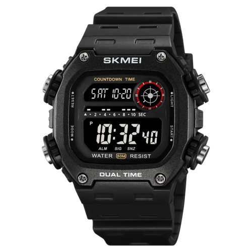 SKMEI 2126 Digital Countdown Sports Watches for Men LED Display