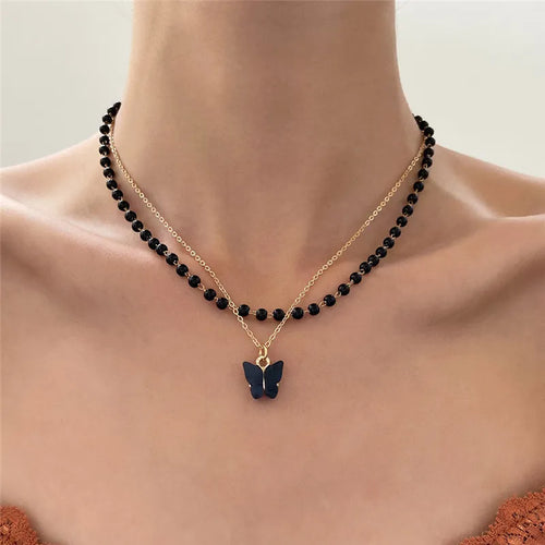 2023 Boho Necklaces & Pendants Vintage Multilayer Choker Necklace