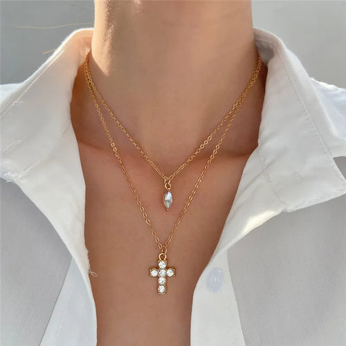 2023 Boho Necklaces & Pendants Vintage Multilayer Choker Necklace