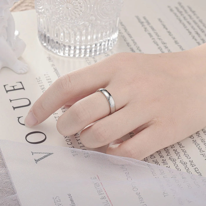 Gold Plated Ring Colour Fashion Women's Simple Couple's Wedding Ring