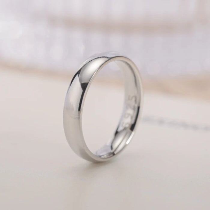 Gold Plated Ring Colour Fashion Women's Simple Couple's Wedding Ring